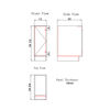 Picture of Base Spice Rack Cabinet (BSR)