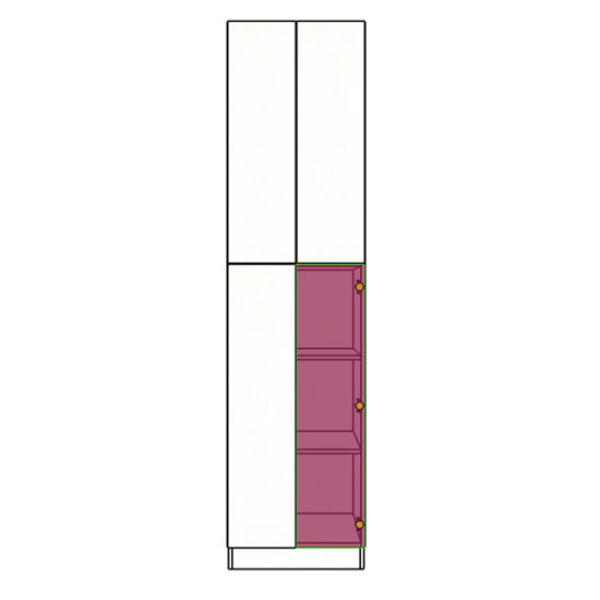 Picture of Double Door Pantry Cabinet